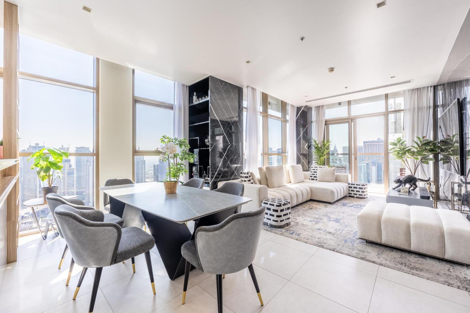 Exclusive Marina Stay - Posh 3Br With Stunning Views Dubai Esterno foto